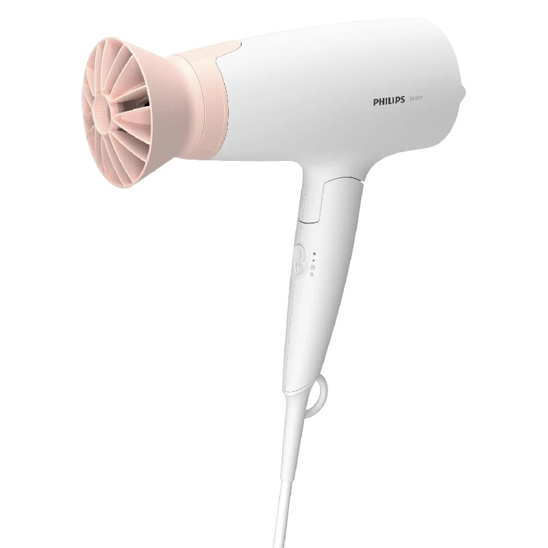 Philips Hair Dryer Bhd308-30 1600 Watts & Touch-Up Hp6388 Eyebrows, Facial & Body Trimmer-White-2.webp